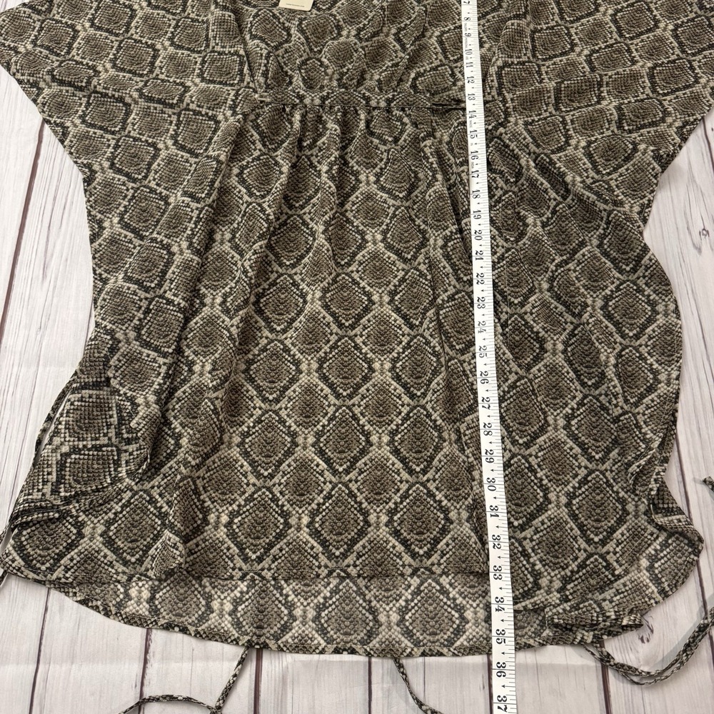 NWT‎ Tommy Bahama Snakeskin Print Sheer Swim Beach Cover Up Womens S/M Python - Picture 6 of 8
